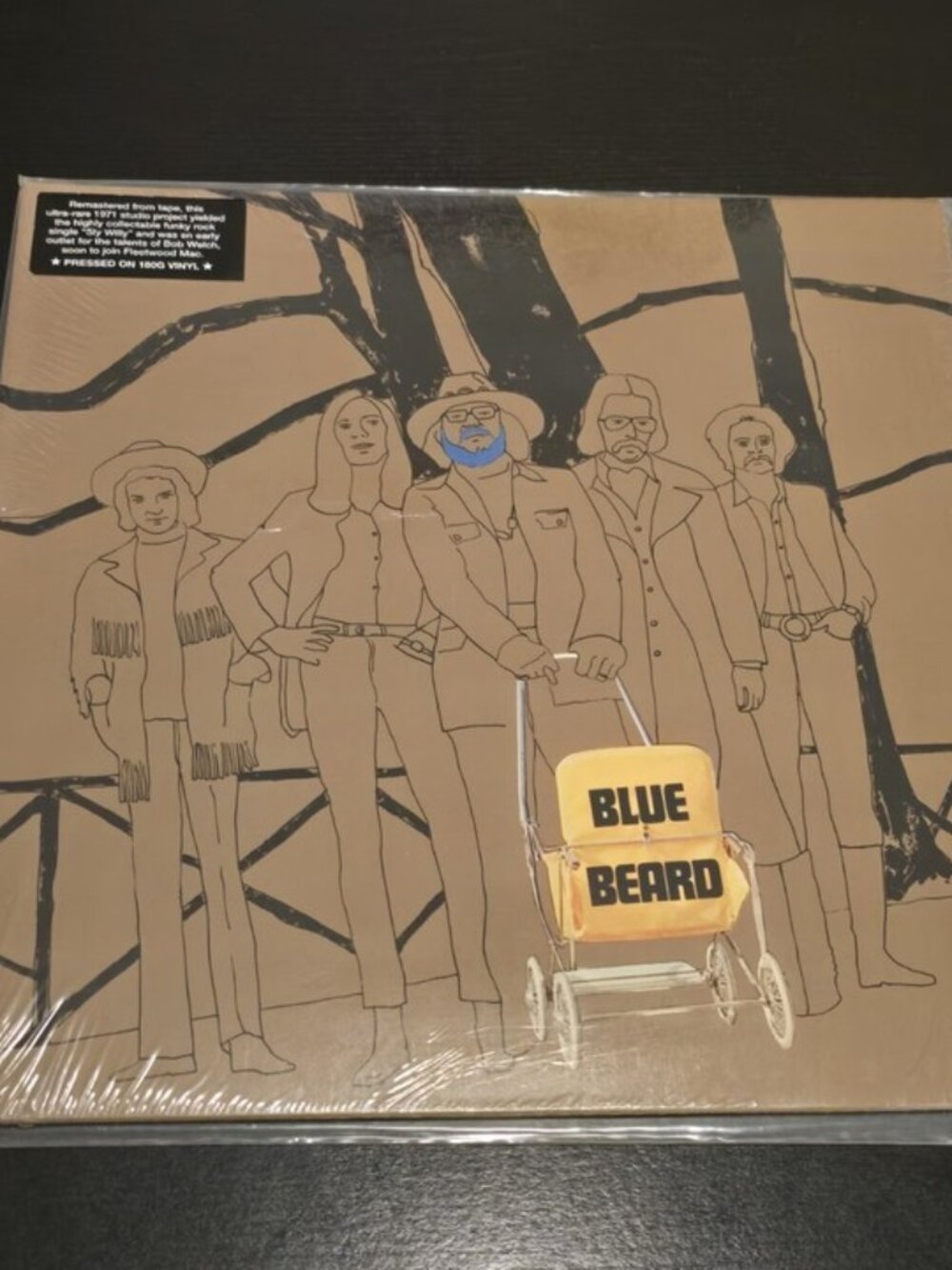 Blue Beard S/T LP Vinyl Record 1971 Specialty 2010 Reissue Bob Welch
